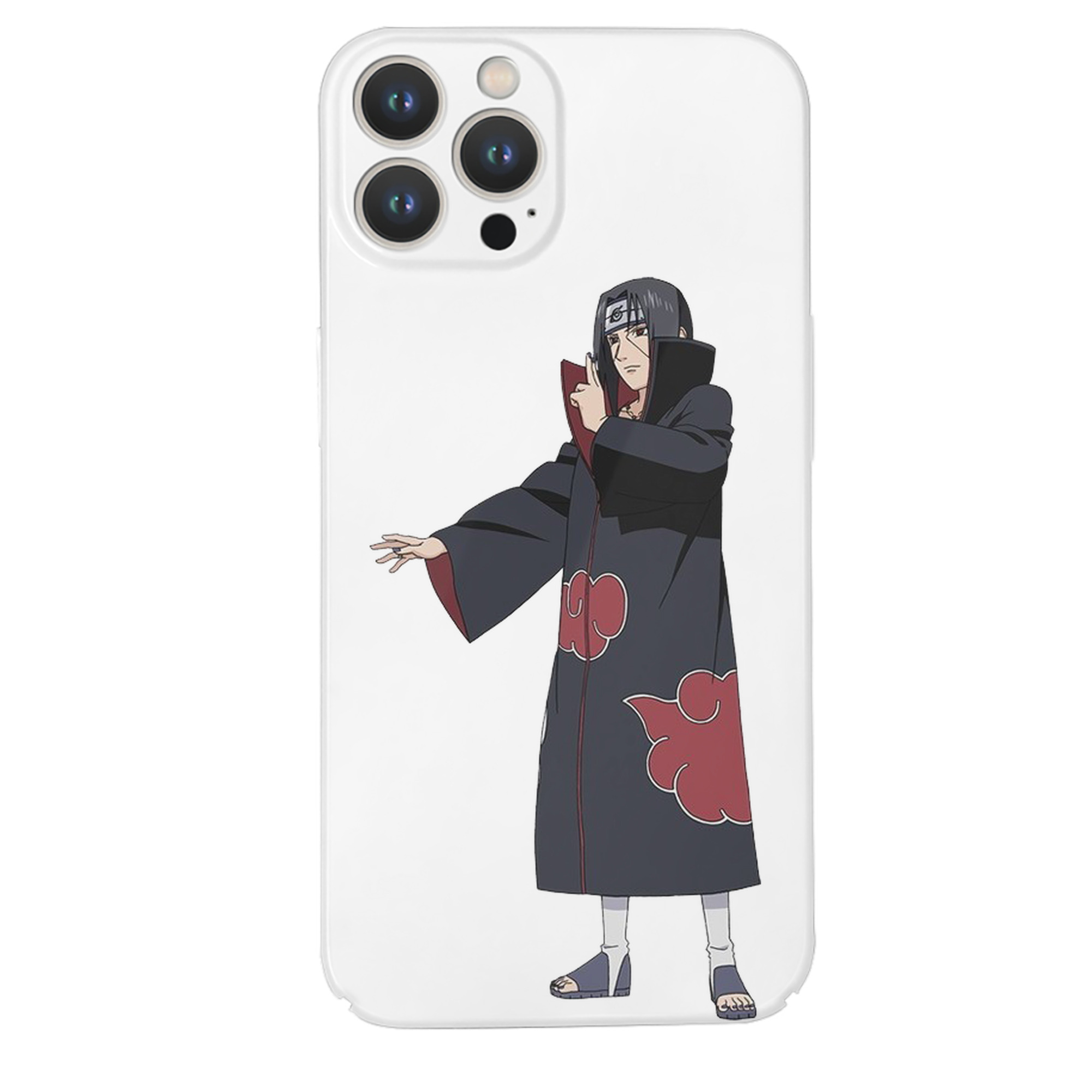 （画像用） NARUTO -ナルト- うちは イタチ Uchiha Itachi 【iPhone 14シリーズ対応】ハードケース